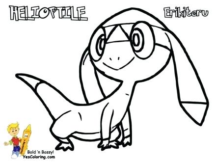 440x330 Pokemon X And Y Printable Coloring Pages Page 1 G