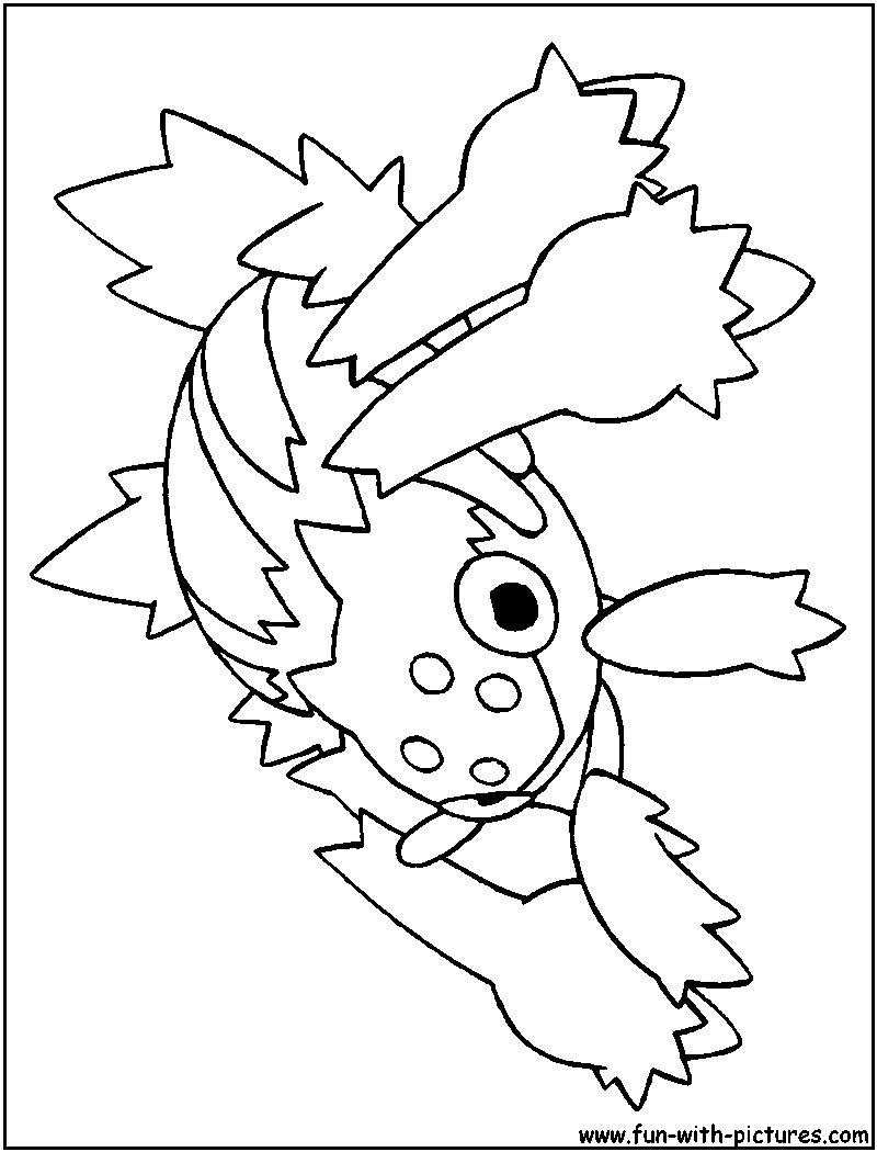 800x1050 Mega Pokemon Yveltal Coloring Page