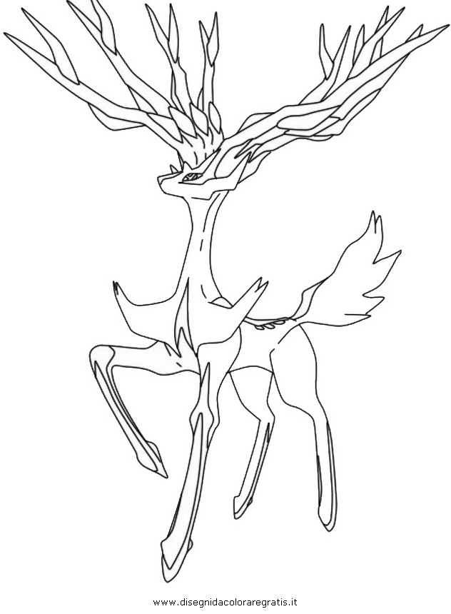 632x860 Pokemon Xerneas Coloring Pages Sew (For Kiddos)