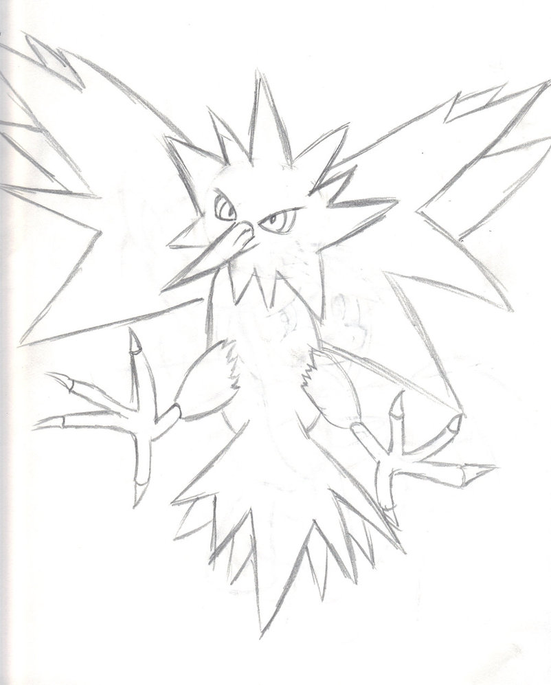 802x997 Suggestions Online Images Of Zapdos Coloring Pages