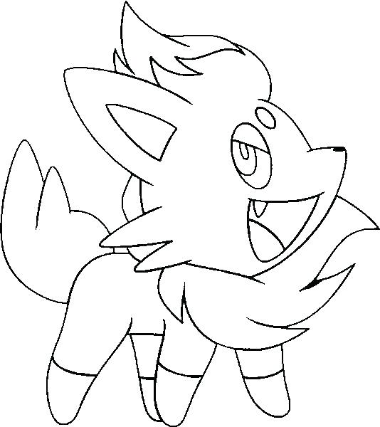 534x600 Coloriage Pokemon Meloetta