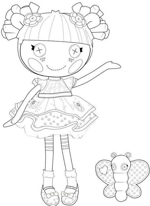 518x712 14 Best Lalaloopsy Coloring Pages Images On Kids