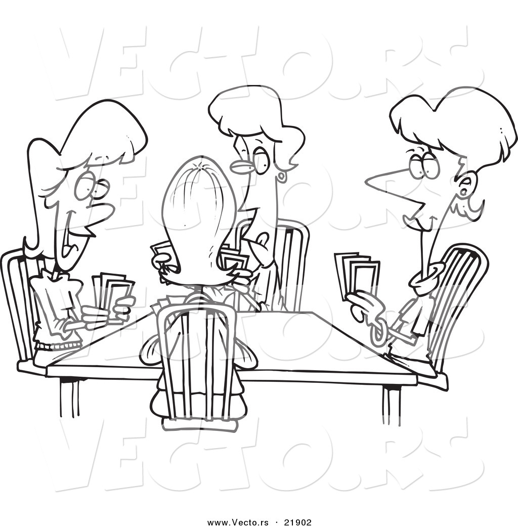 1024x1044 Vector Of A Cartoon Black And White Outline Design Of Ladies
