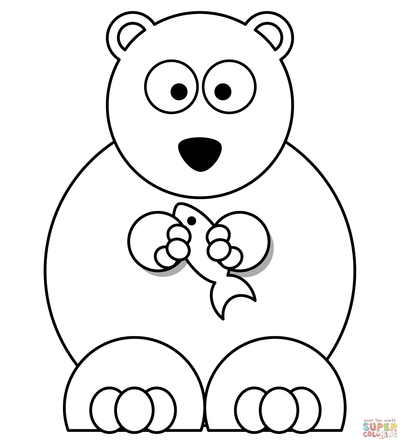 1361x1500 Polar Bears Coloring Pages Free Coloring Pages Polar Bear Coloring