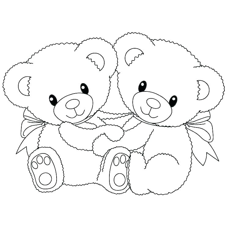 736x736 Polar Bear Coloring Pages