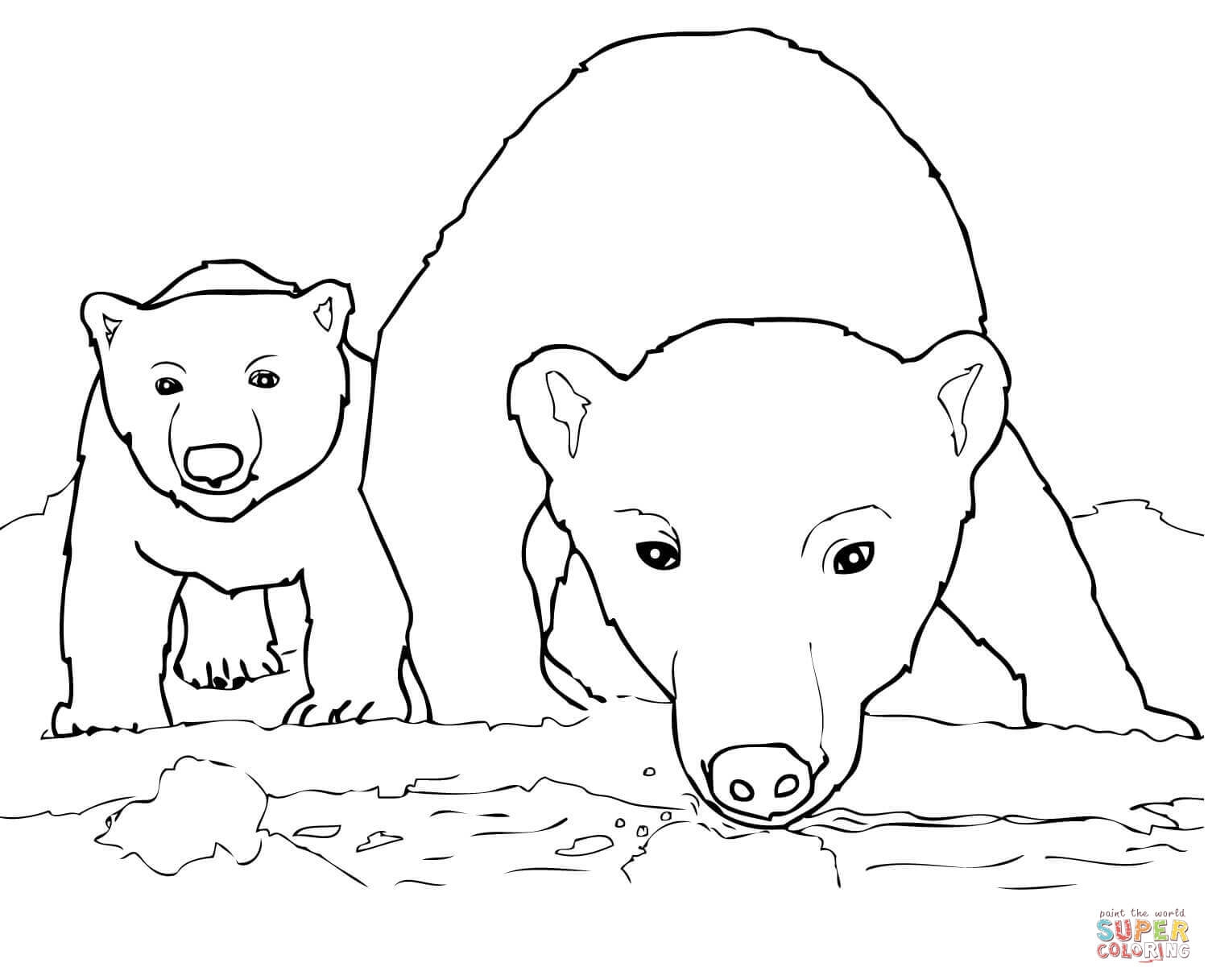 Polar Express Coloring Pages