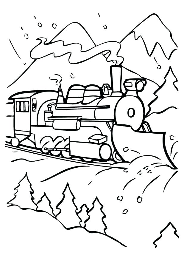 618x875 Polar Express Coloring Pages Free Potty Training G Pages Blaze
