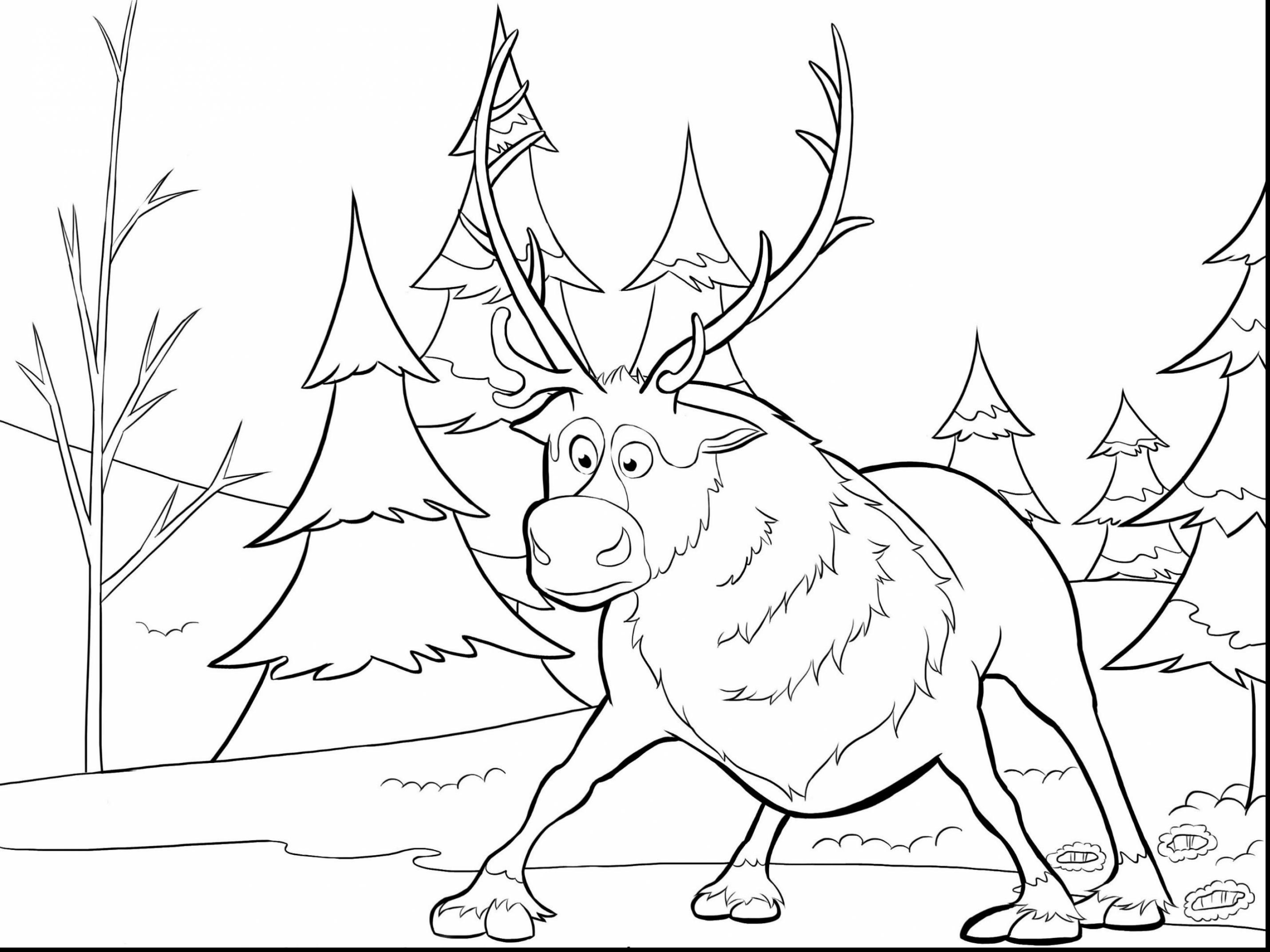Polar Express Train Coloring Page