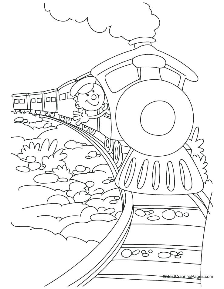 738x954 Polar Express Coloring Page Polar Express Train Coloring Pages