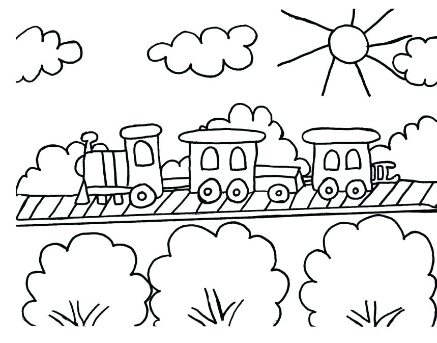 859x673 Polar Express Coloring Pages Free Polar Express Train Coloring
