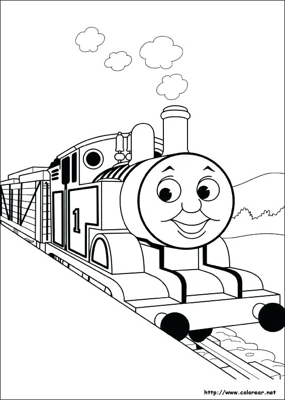 567x794 Tren De Thomas Para Colorear Para Holiday Coloring Pages Polar