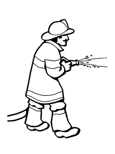 375x500 Firefighter Badge Coloring Page Police Badge Coloring Page Police