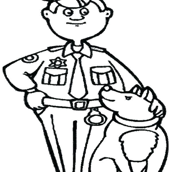 600x600 Police Badge Coloring Page Police Badge Coloring Page Background 9