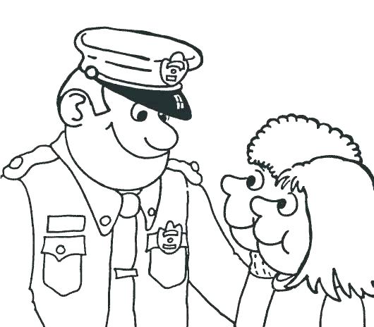 530x464 Police Badge Coloring Page Police Coloring Books Plus Police Badge