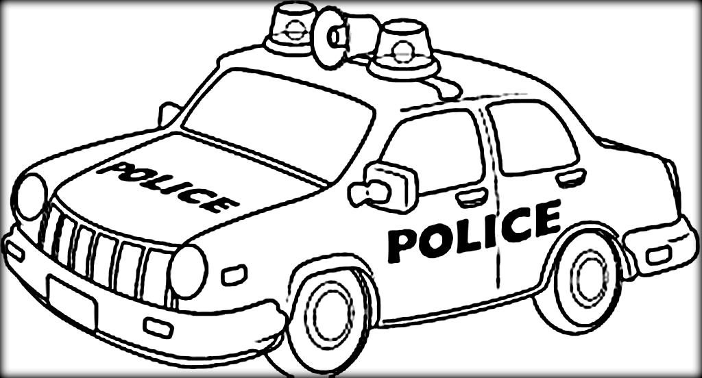 1024x552 Police Car Coloring Page Police Color Page Coloring Pages For Kids