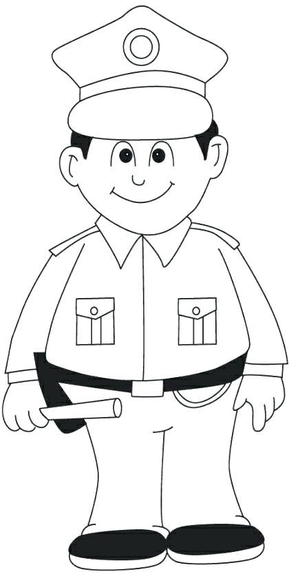 420x834 Dog Coloring Pages For Kids Police Coloring Page Police Coloring