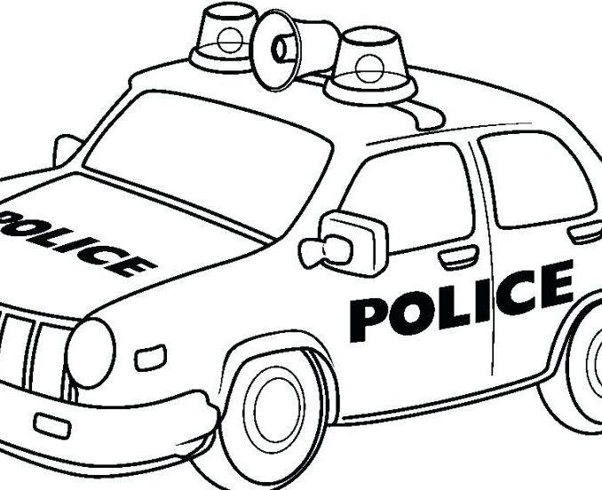 678x552 Police Coloring Pages Free Coloring Page