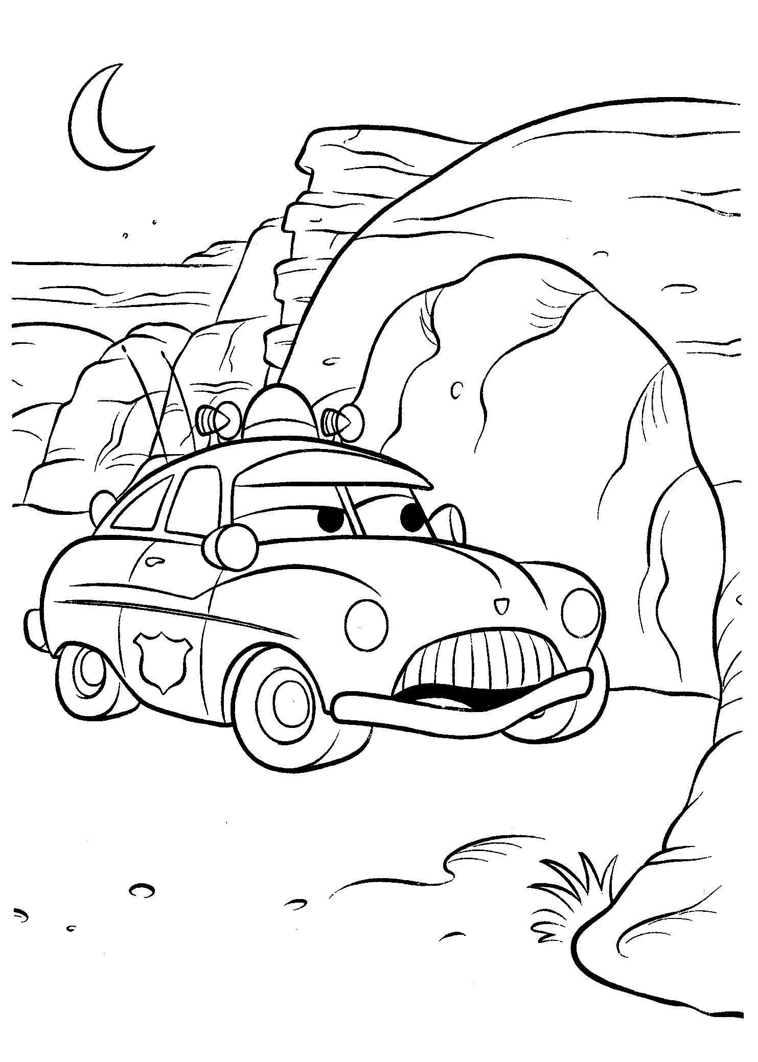 1483x2079 Coloring Games Cars Disney Beautiful Cars Police Coloring Pages
