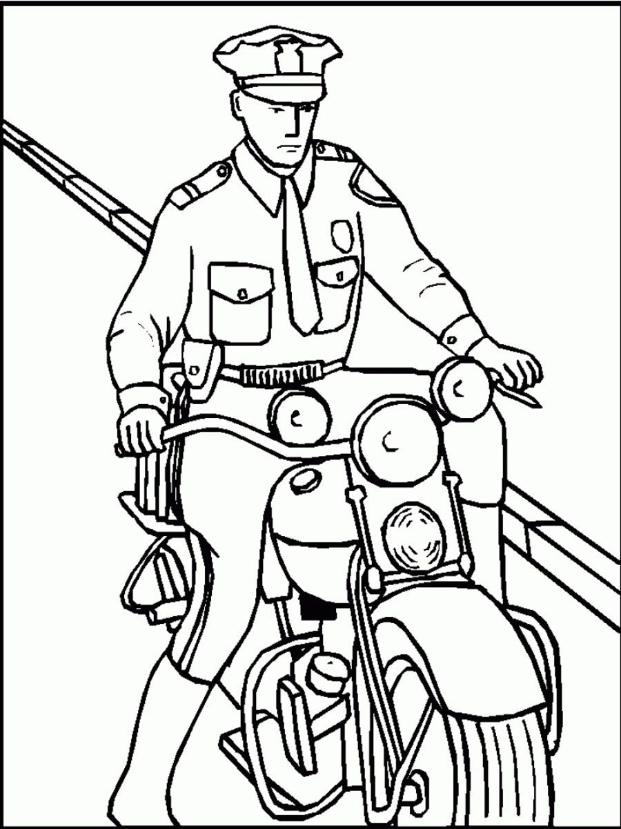 900x1200 Police Coloring Pages With Dog German Shepherd Coloringstar G