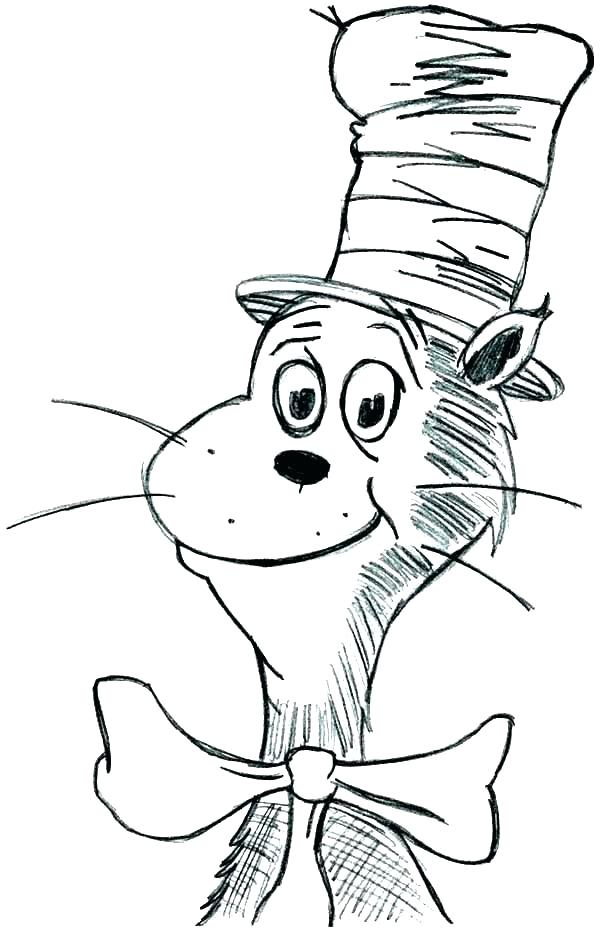 600x930 Coloring Page Of A Cat Cat In The Hat Head Coloring Page Coloring