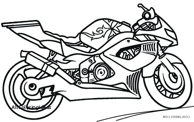 670x422 Printable Motorcycle Coloring Pages Bikers Color In Coloring Page