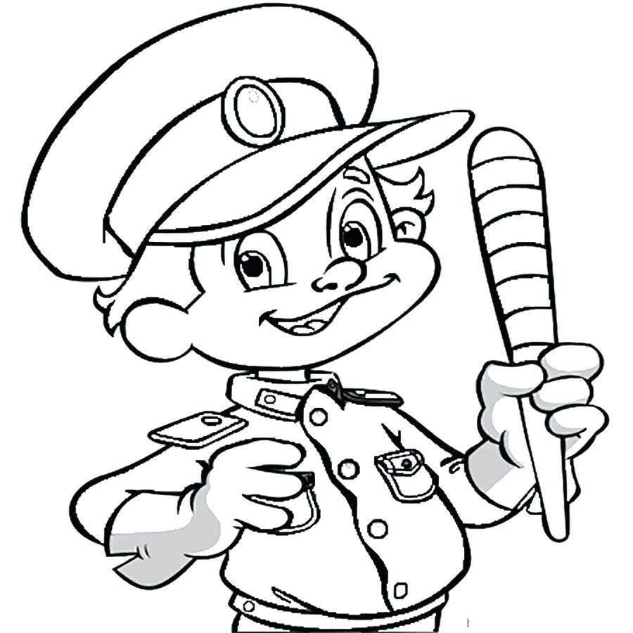 900x900 Coloring Pages ~ Police Officer Coloring Pages Badges Police