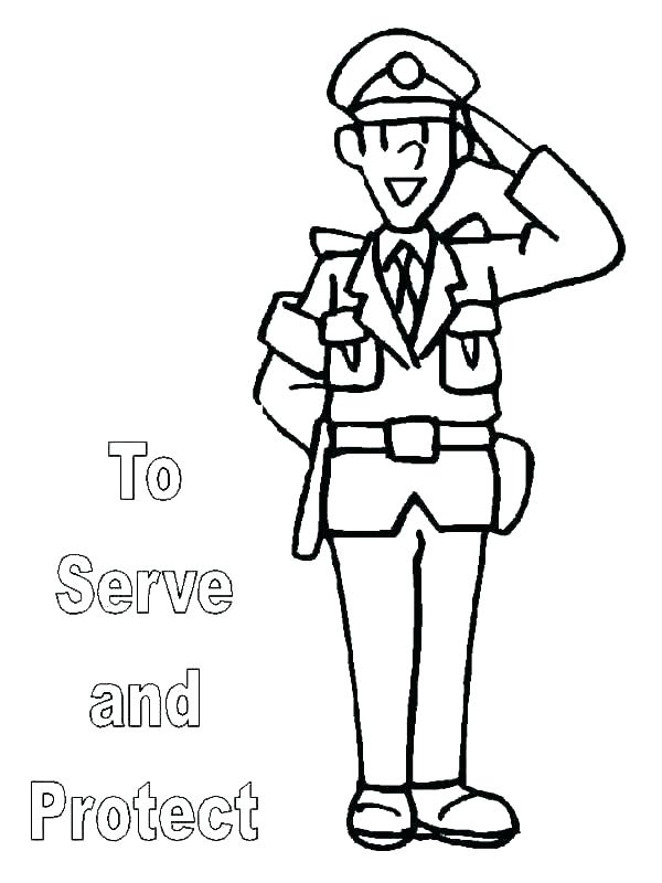 600x800 Police Officer Coloring Page Devon Creamteas