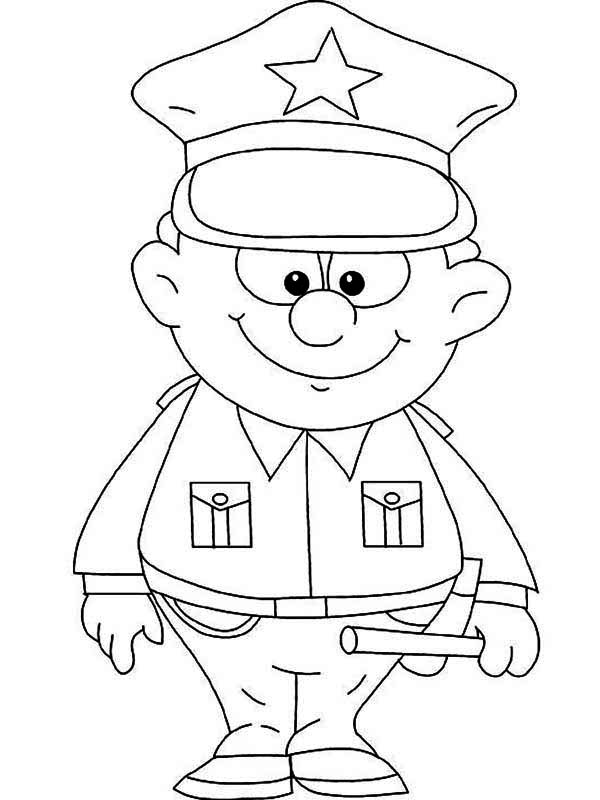 600x800 Excellent Police Woman Coloring Pages Became Modest Article