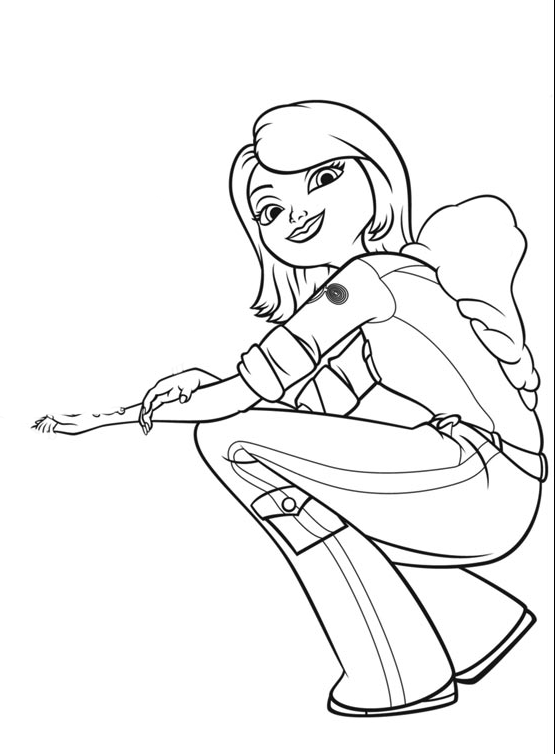 555x754 Police Coloring Pages
