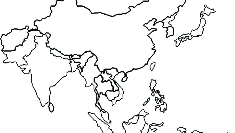 960x544 Europe Coloring Page Map Coloring Page Map Coloring Page World