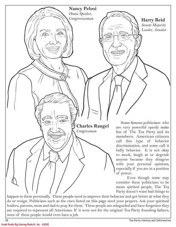 576x745 Political Coloring Pages