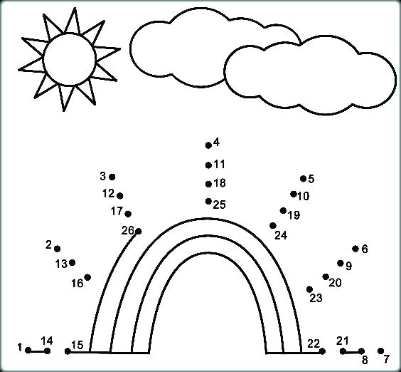 564x522 Coloring Do A Dot Coloring Pages