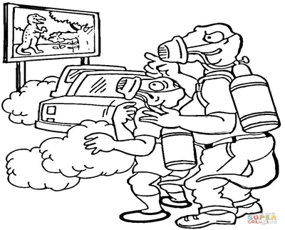 400x322 Pollution Coloring Air Pages
