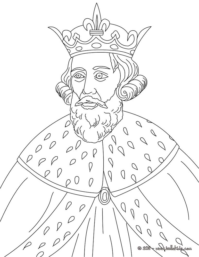 820x1060 King Alfred The Great Coloring Page Coloring Pages (Royalty