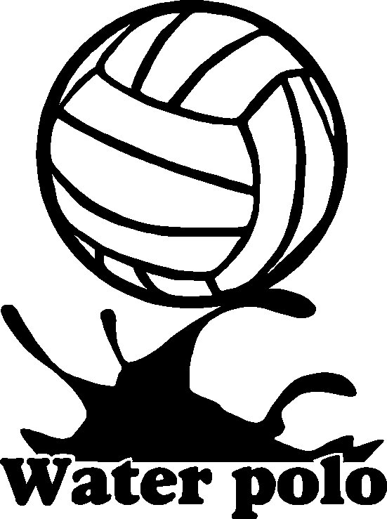 551x739 Water Polo Clipart Free