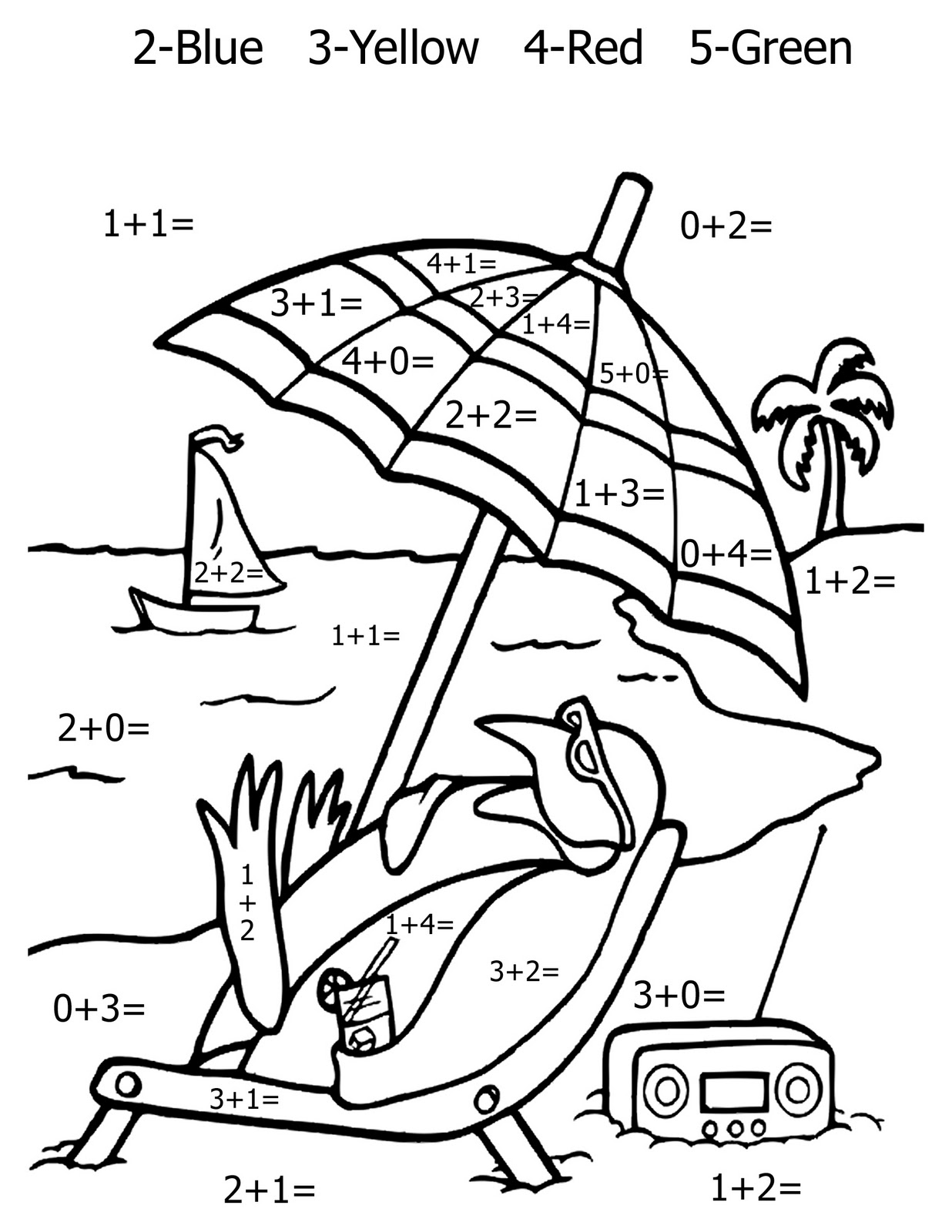 1236x1600 Coloring Pages For Kindergarten Addition Worksheets For All