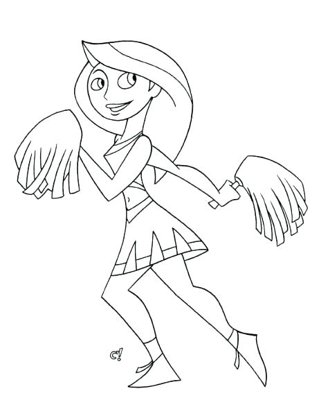 461x600 Cheerleading Coloring Pages Coloring Sheets Monster High