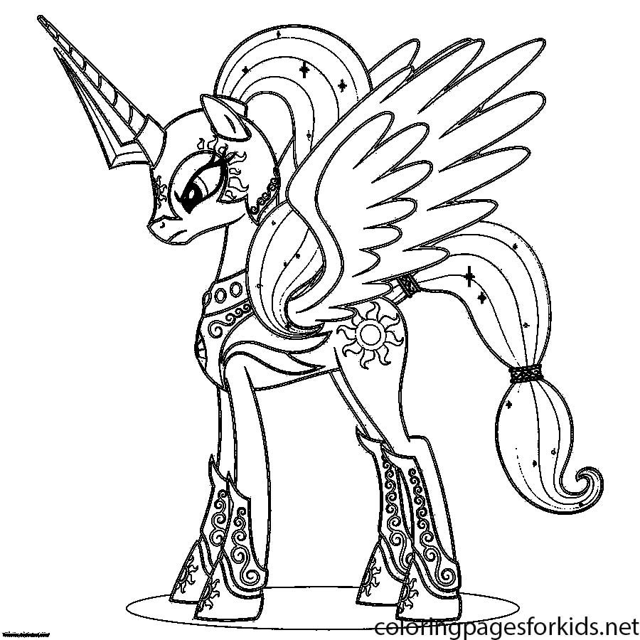 Pony Coloring Pages