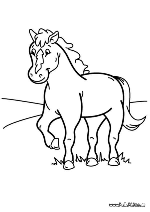 601x850 Pony Coloring Pages