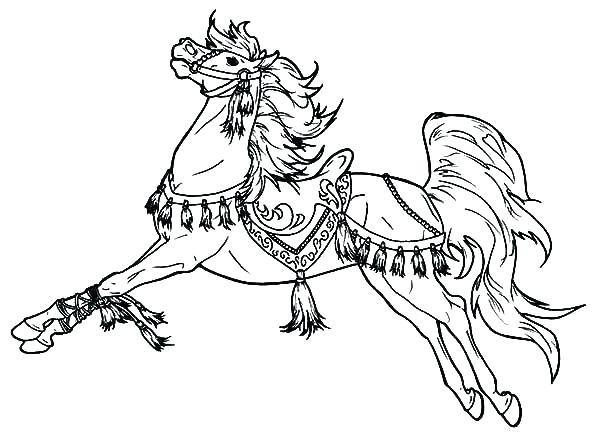 600x438 Coloring Pages Horses Ponies Of Page Printable Free Pony My Little