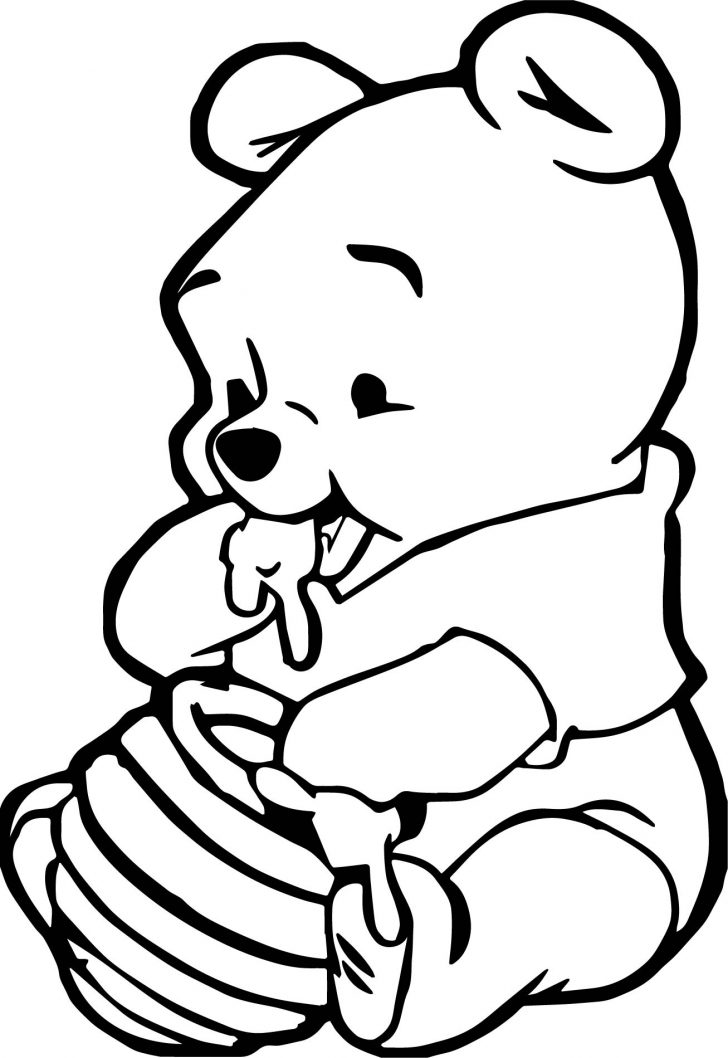 728x1058 Lovely Winnie The Pooh Color Pages 69 For Your Download Coloring