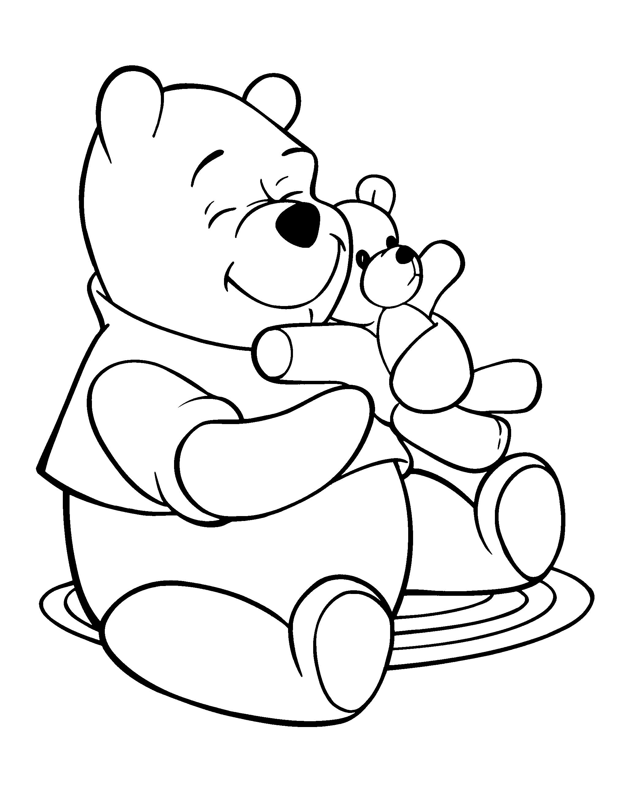 2082x2622 Winnie The Poo Color Pages Y Blank Pattern ~ Winnie The Poo