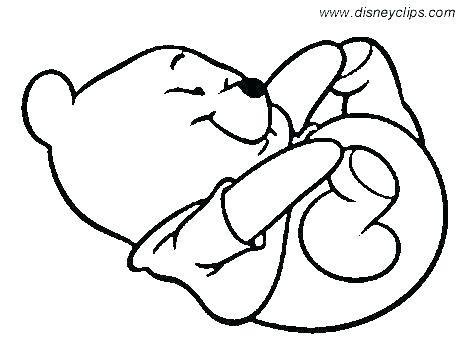 459x355 Pooh Bear Colouring Pages Online Icontent
