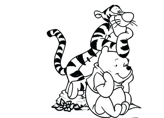 550x398 Winnie Pooh Coloring Pages Friends Piglet And Piglet Is Flying
