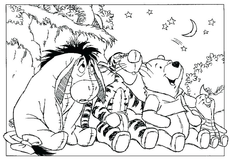 783x540 Winnie The Pooh Coloring Book The Pooh Coloring Pooh Coloring Book