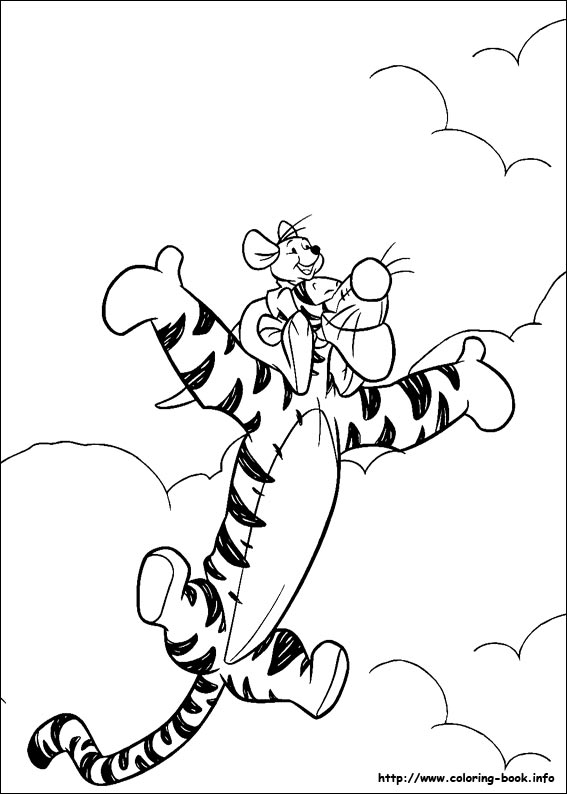 567x794 Winnie The Pooh Coloring Pages On Coloring