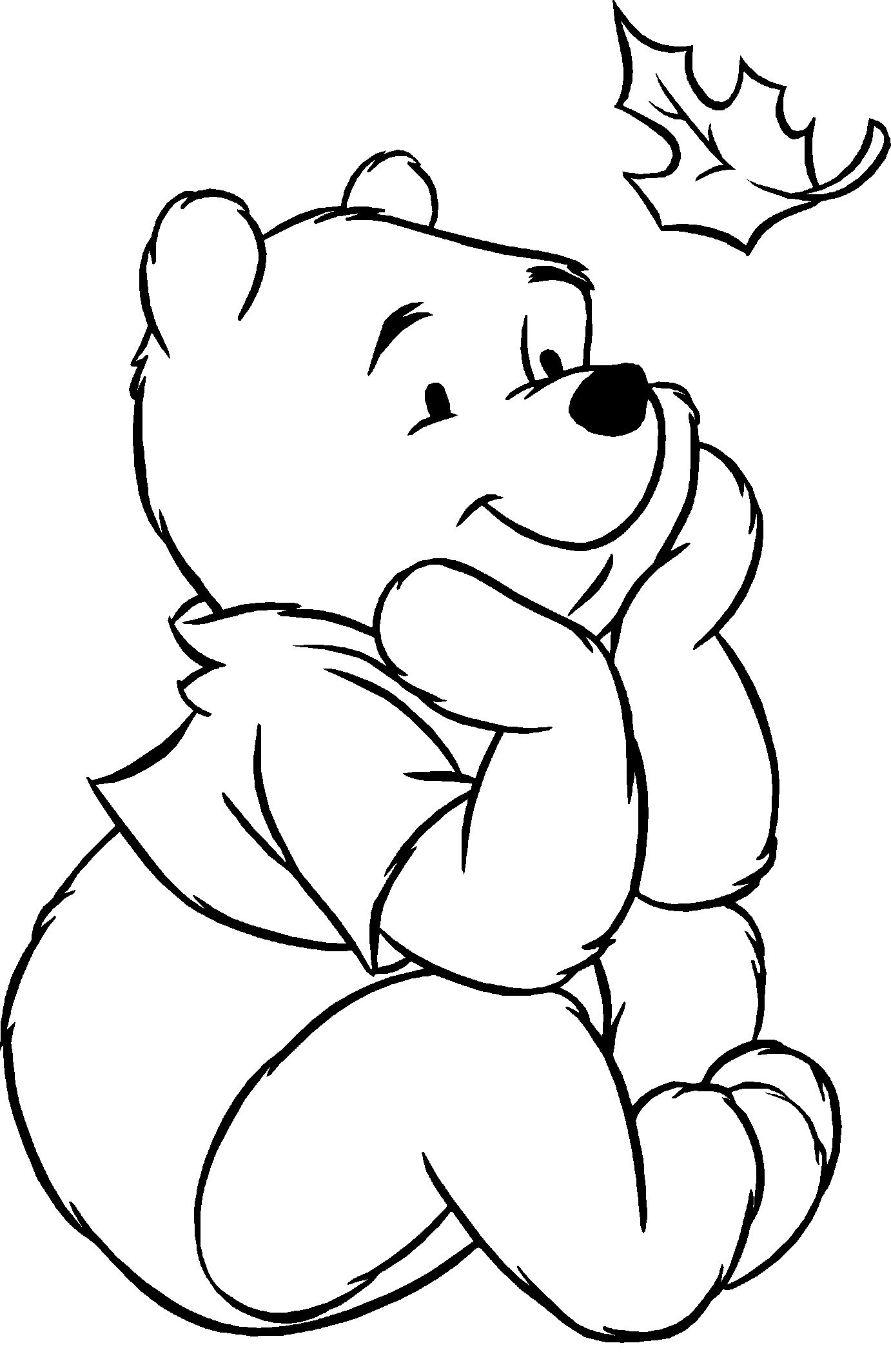 1382x2126 Free Printable Winnie The Pooh Coloring Pages For Kids Dibujo
