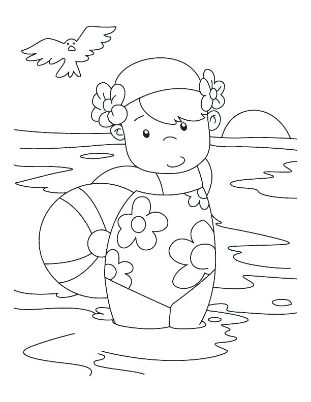 612x792 Pool Coloring Pages Swimming Pool Coloring Page Best Shots