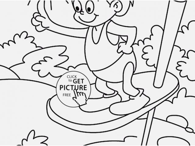 640x480 Summer Coloring Sheets Pic Summer Swimming Pool Coloring Page