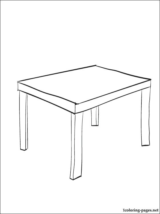 560x750 Table Coloring Page For With Table Coloring Page Pool Table